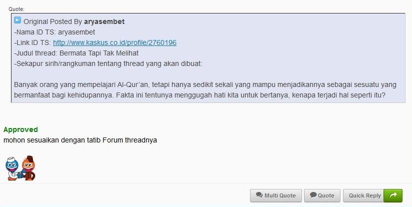 &#91;Share&#93; Bermata Tapi Tak Melihat