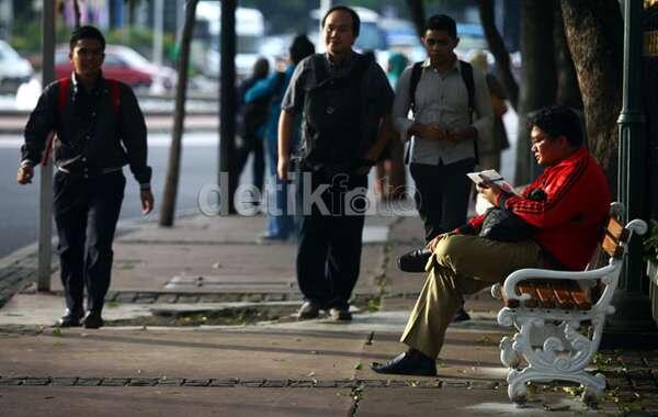 &#91;pic&#93;Ini Nih Bangku Taman yang Dipasang Jokowi di Thamrin-Sudirman