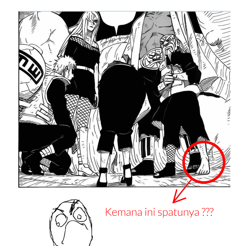 Ada Yang janggal di komik naruto 635 gan