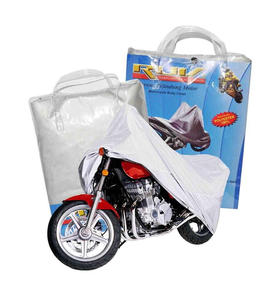 RUV Cover Motor Silver Besar
