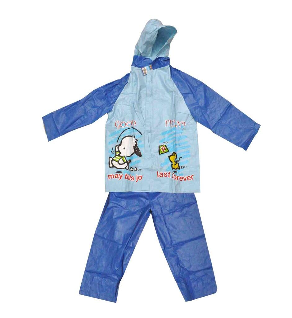 RUV Jas Hujan Stelan Anak/Remaja Motif