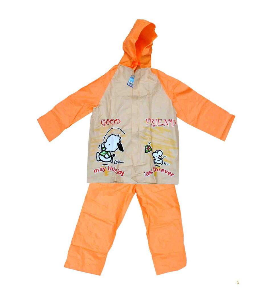 RUV Jas Hujan Stelan Anak/Remaja Motif
