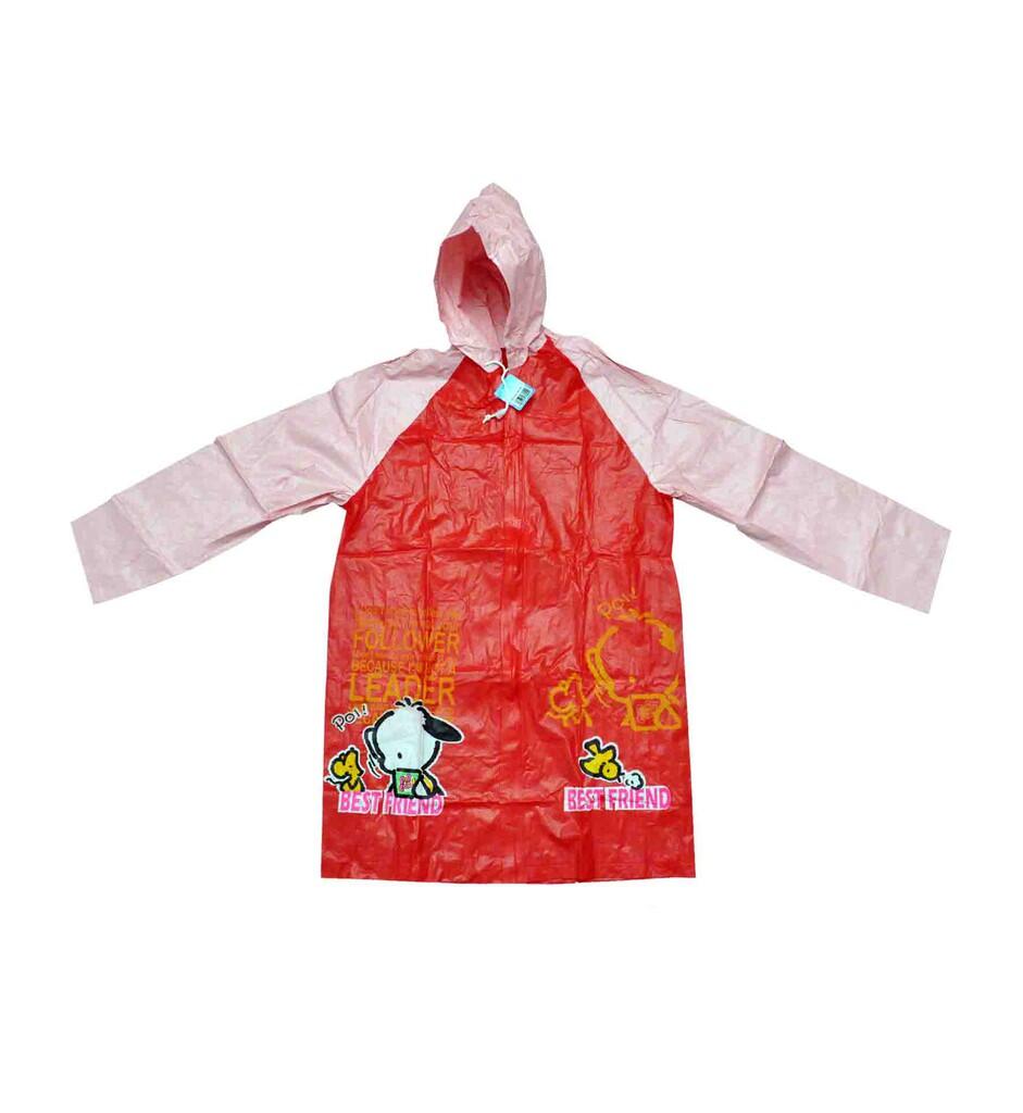 RUV Jas Hujan Ponco Anak/Remaja Motif