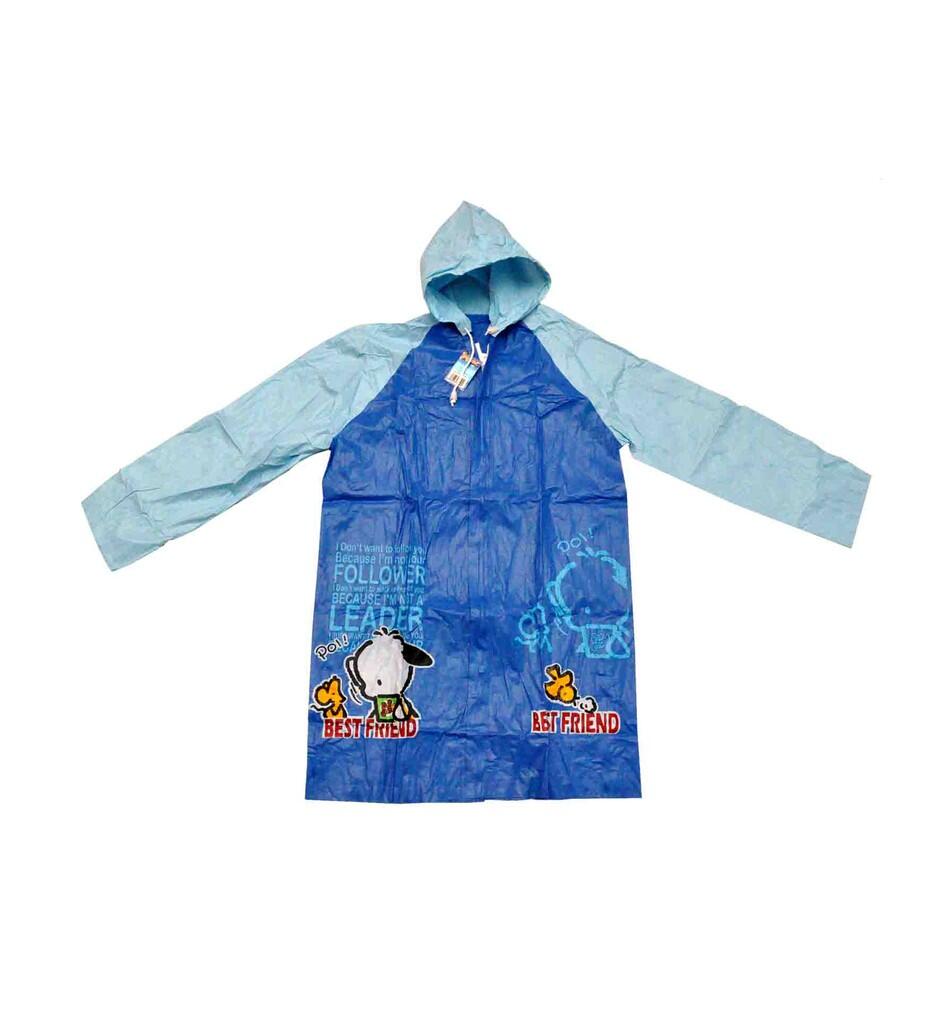 RUV Jas Hujan Ponco Anak/Remaja Motif