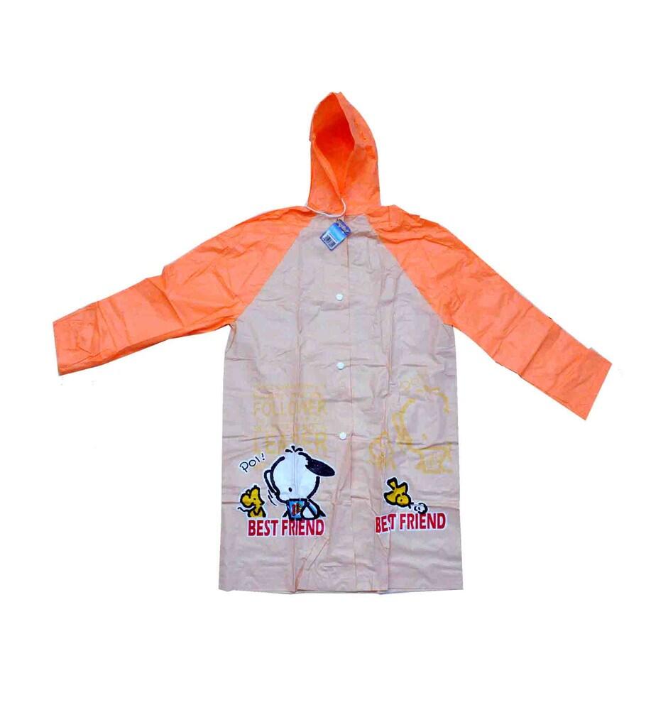 RUV Jas Hujan Ponco Anak/Remaja Motif