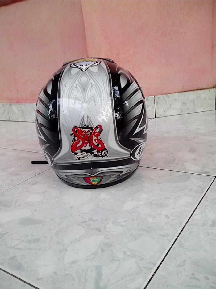 Dijual Helm cross KYT bisa TT tukar tambah/barter