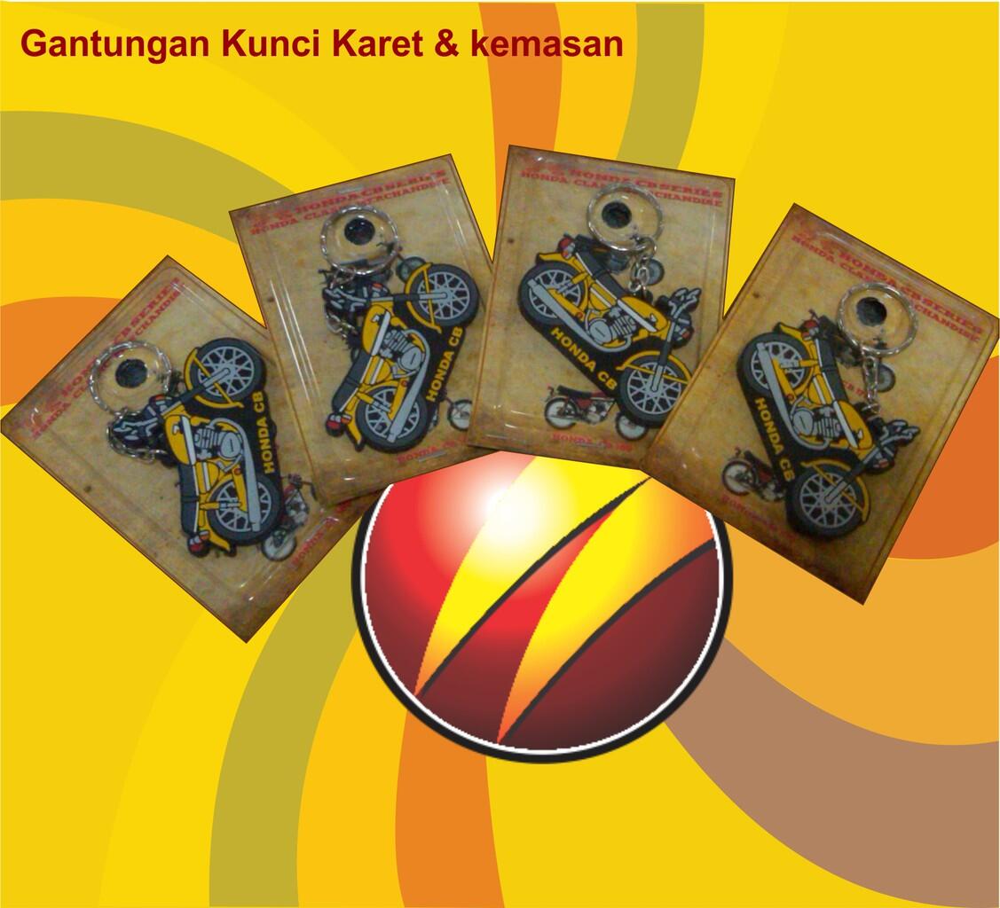 Gantungan Kunci karet