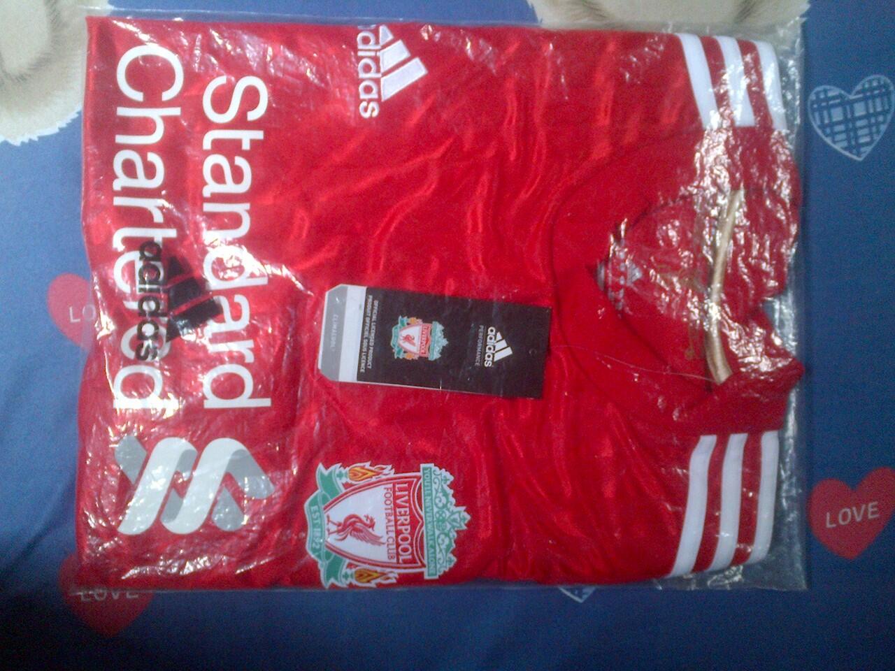JERSEY LIVERPOOL ORIGINAL 10/11 (free ongkir)