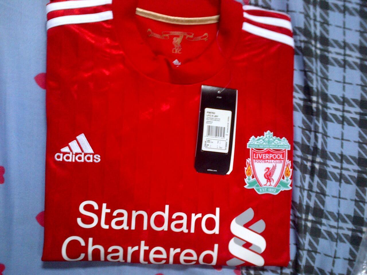 JERSEY LIVERPOOL ORIGINAL 10/11 (free ongkir)