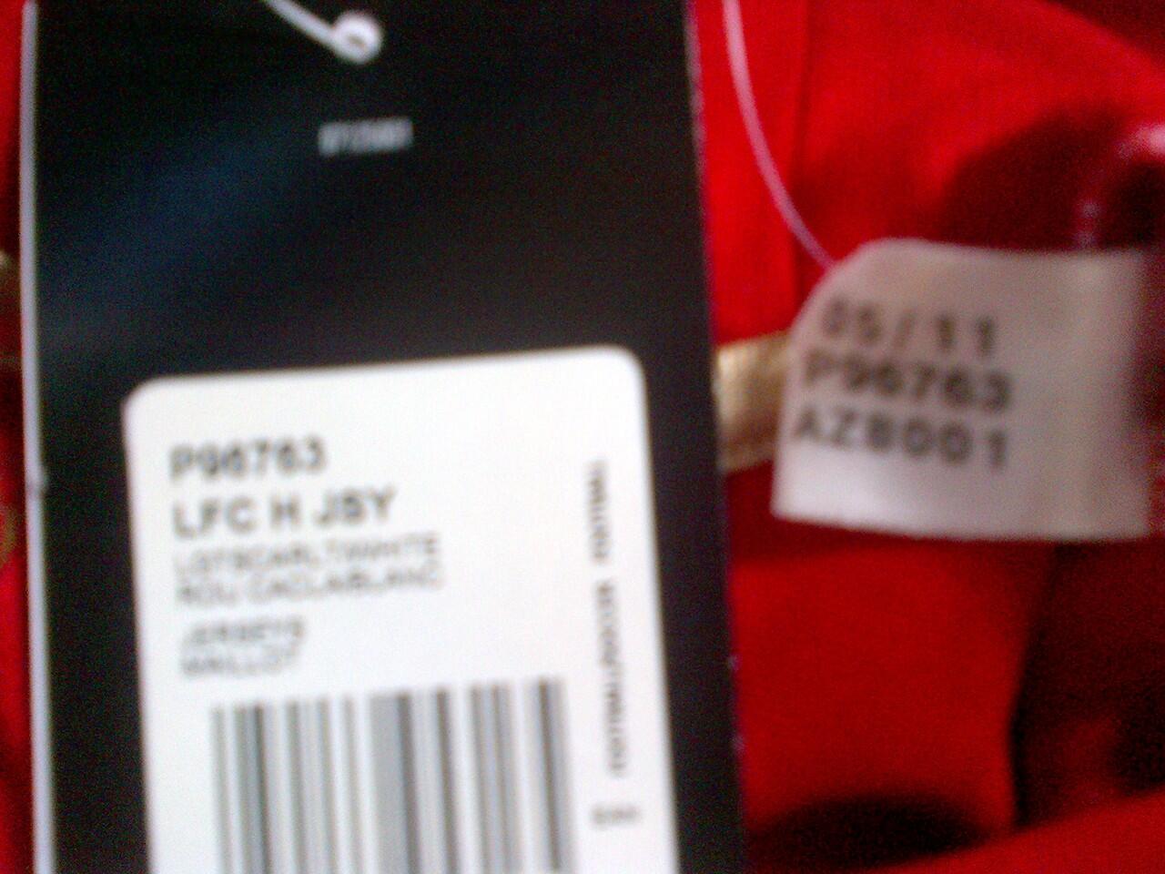 JERSEY LIVERPOOL ORIGINAL 10/11 (free ongkir)