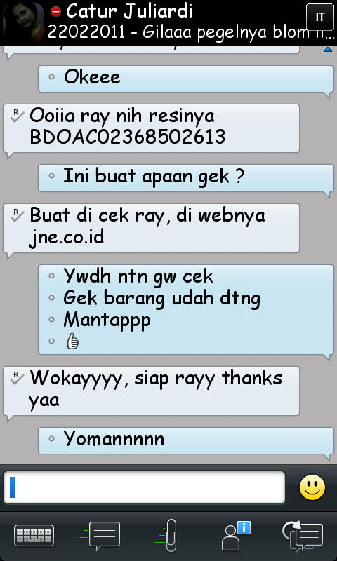 Feedback dan Testimonial penjual jam tangan dan kacamata N*CeQ.