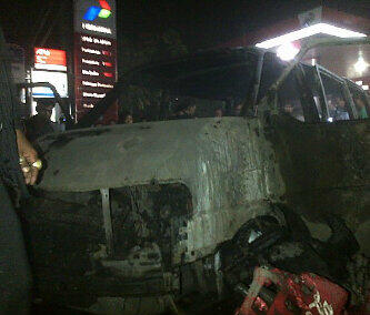 HOT NEWS !! Pom bensin jatiasih kebakaran