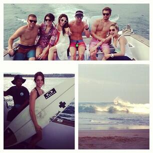 Ashley Greene (Twilight) &amp; Vanessa Hudgens Berbikini &amp; Surfing di BALI, INDONESIA