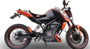Knalpot GPR tipe FAST CAN untuk DUKE 200