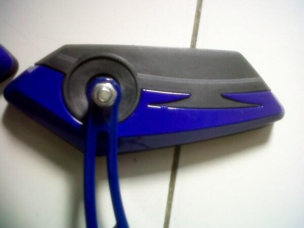 KACA SPION VARIASI HONDA WARNA BIRU