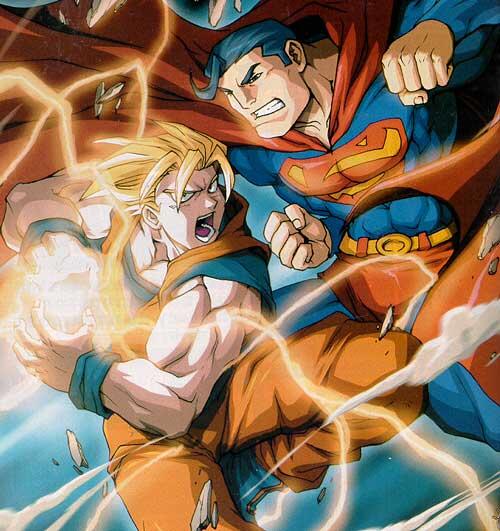 Bangsa Crypton Vs Bangsa Saiya ( Son Goku Vs Superman )