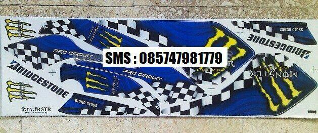 Striping Yamaha Byson Monster Energy