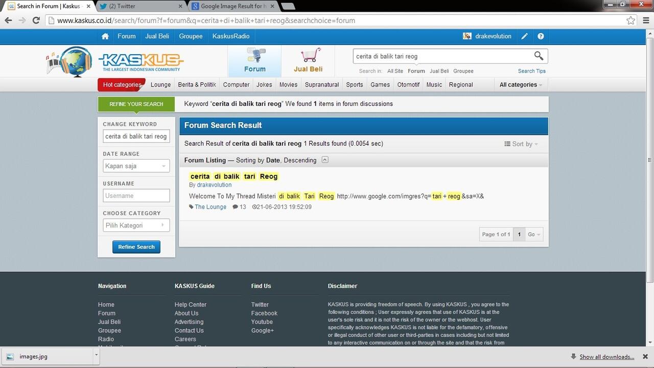 cerita dibalik tari Reog