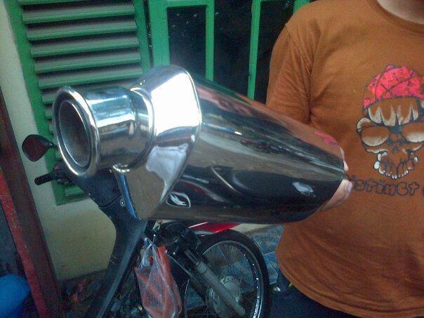KNALPOT NASERT NINJA 250, BISON, VIXION, BAJAJ, SCORPIONS