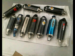 KNALPOT NASERT NINJA 250, BISON, VIXION, BAJAJ, SCORPIONS