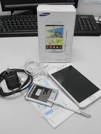 Samsung Galaxy Note 1 N7000 White Android Jelly Bean Murah