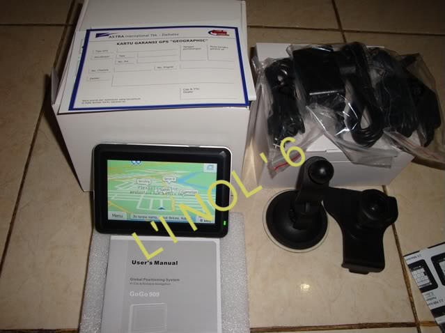 GPS GOGO 909 BARU