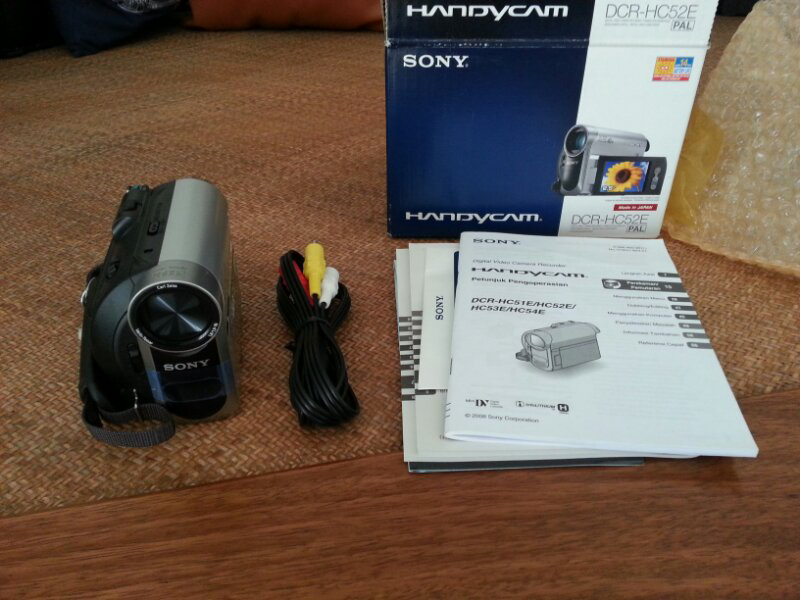wts handycam Sony dcr - HC52E. Mulus.