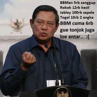 pidato pak SBY mengenai kenaikan BBM :D