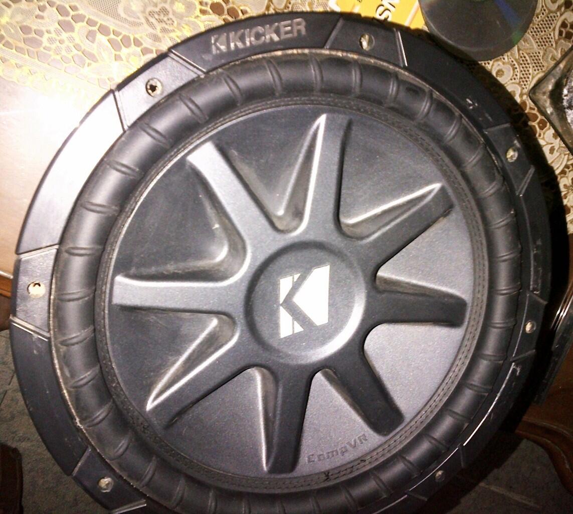 SUBWOOFER KICKERS COM-VR DOUBLE COIL !!