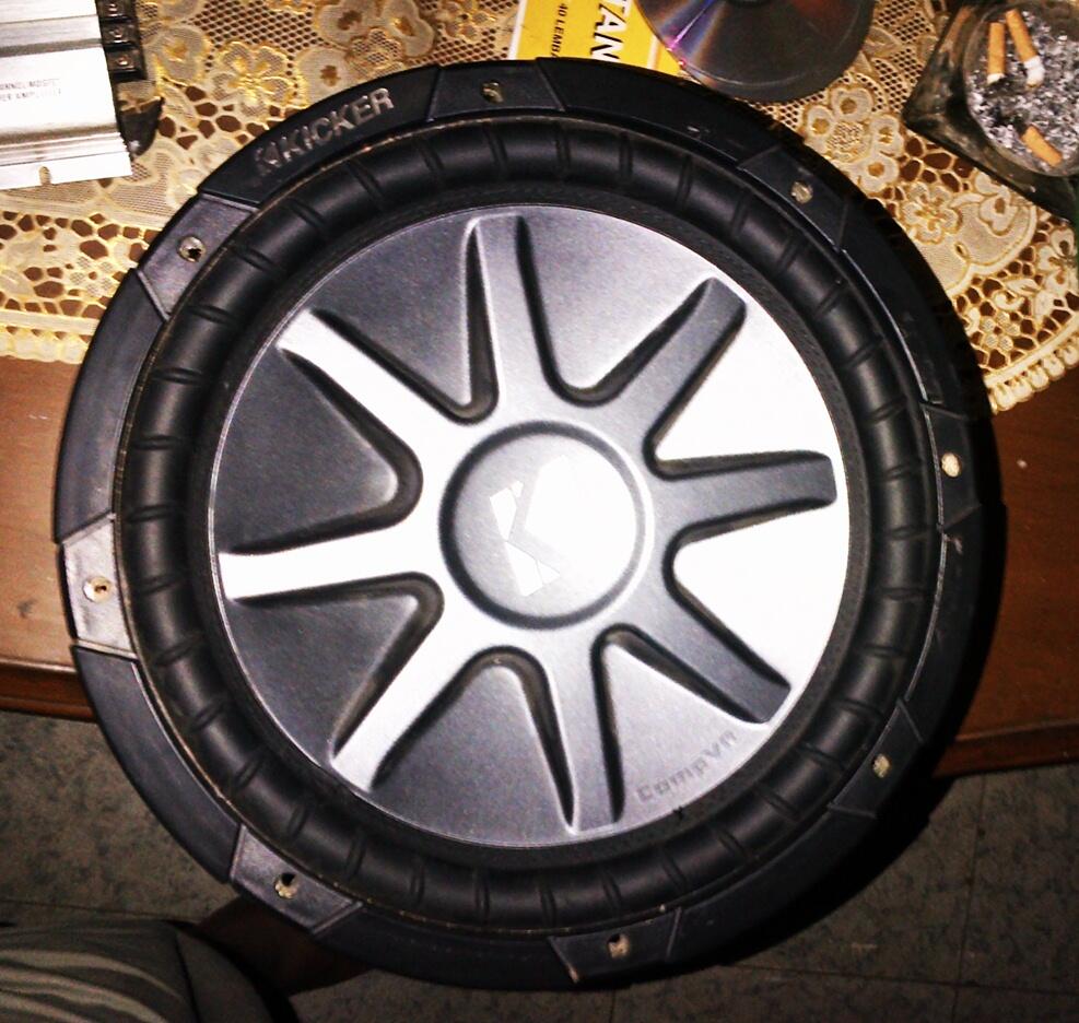 SUBWOOFER KICKERS COM-VR DOUBLE COIL !!