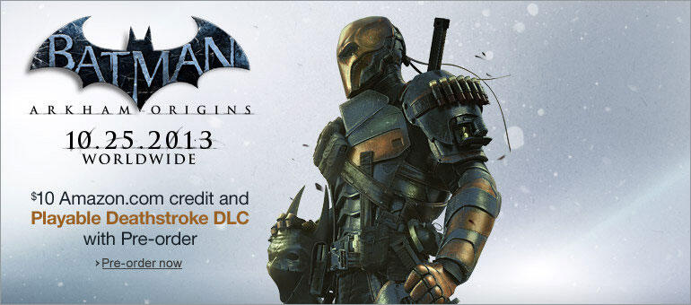 &#91;PS3/XBOX360/WIIU&#93; Batman Arkham Origins | 10.25.2013 Worldwide |