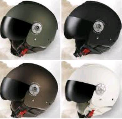 Helm pemotor bakal secanggih Helm pilot jet tempur