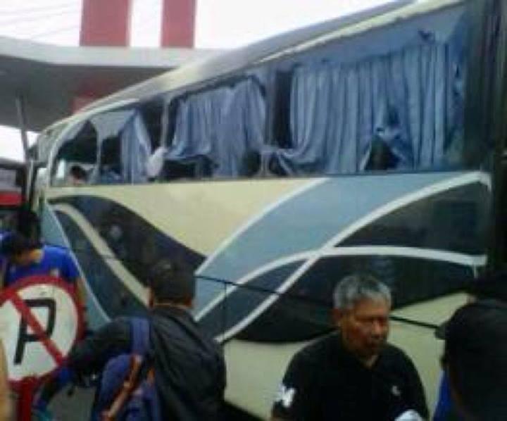 Pendukung Persija (masih dala penyelidikan) berulah lagi