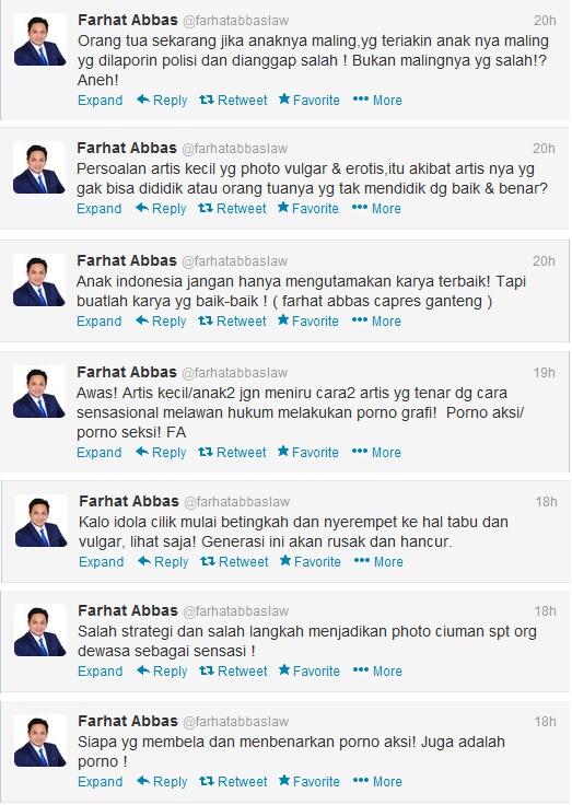 &#91;PIC&#93; Farhat Abbas Ngata-ngatain COBOY JUNIOR di Twitterr, Gan! 