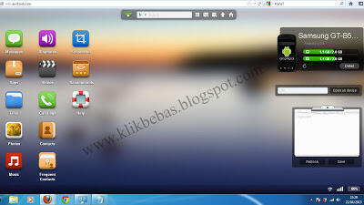 cara mudah mengontrol ponsel android dgn komputer..yg blm tau masup sini..