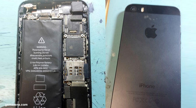 Inikah Bagian Dalam Apple iPhone 5S?