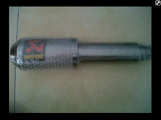 KNALPOT AKRAPOVIK DAN TERIGNONI BUAT NINJA,VIXION, BISON, CBR