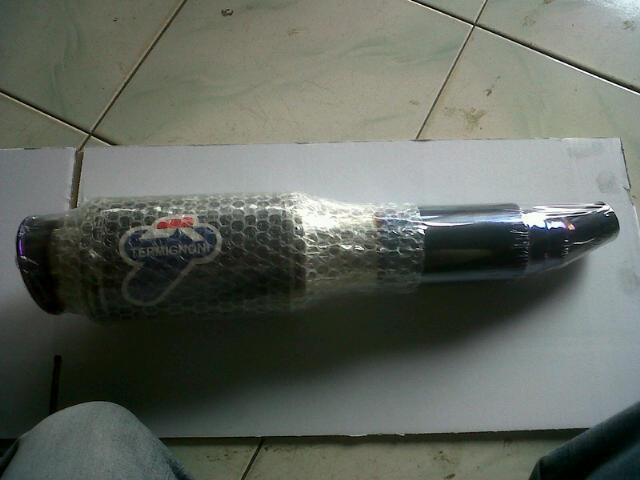 KNALPOT AKRAPOVIK DAN TERIGNONI BUAT NINJA,VIXION, BISON, CBR