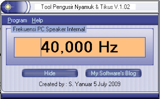 ini gan pgen tau gak, Software Pengusir Tikus, Nyamuk dan Kawan Kawan 