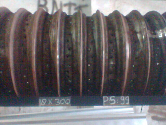 WTS velg jari jari tapak lebar / custom