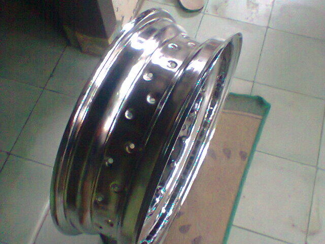 WTS velg jari jari tapak lebar / custom