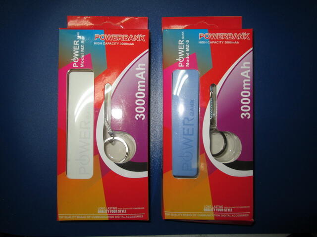powerbank MZ-5, murah meriah, model gantungan kunci