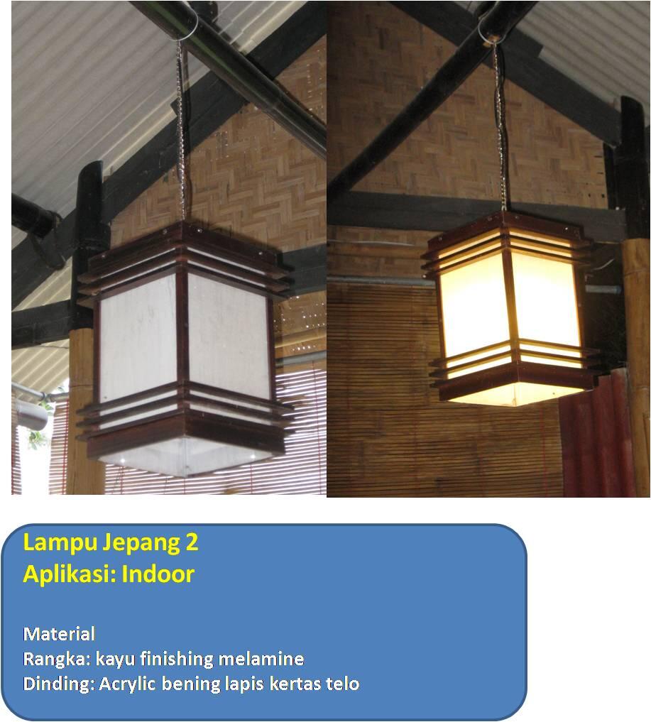 Lampu Model Jepang