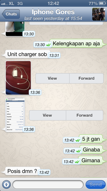Surat Terbuka Buat ID Ronald889, Not Recommended Seller