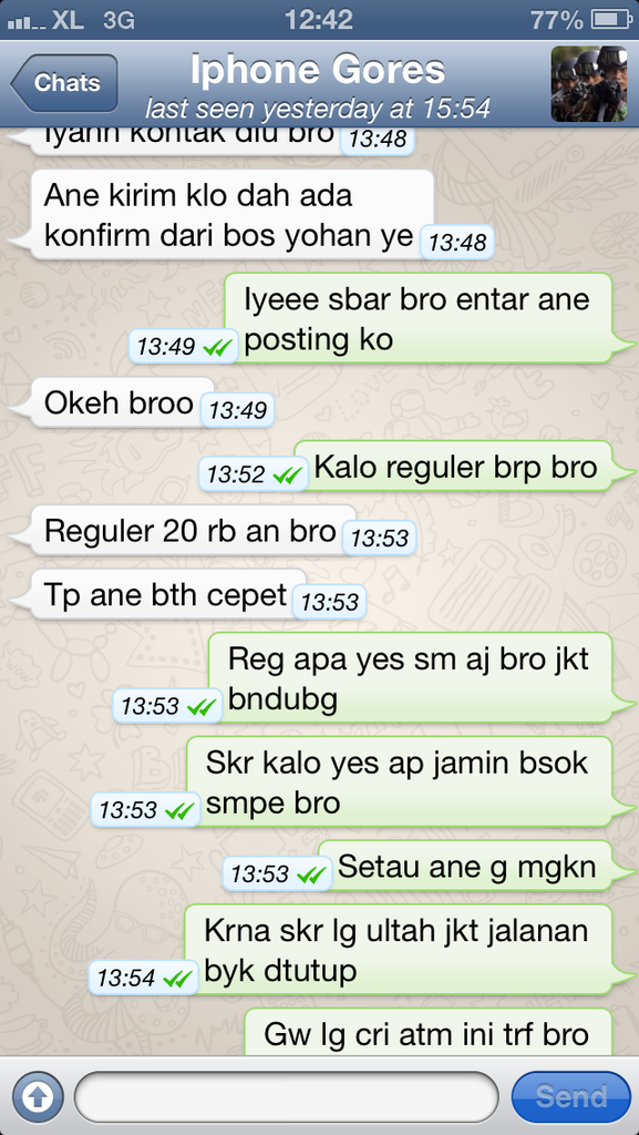 Surat Terbuka Buat ID Ronald889, Not Recommended Seller