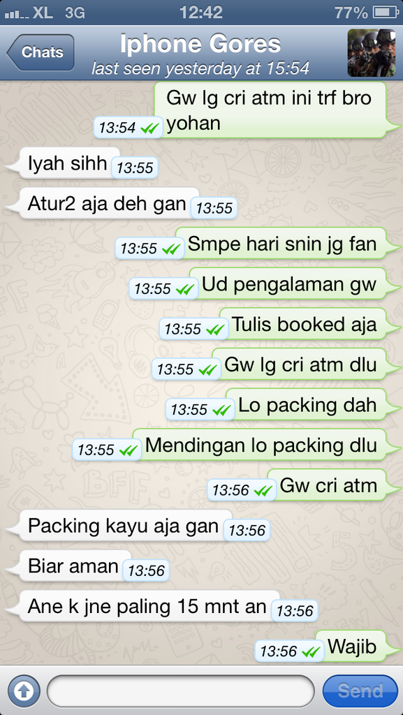 Surat Terbuka Buat ID Ronald889, Not Recommended Seller