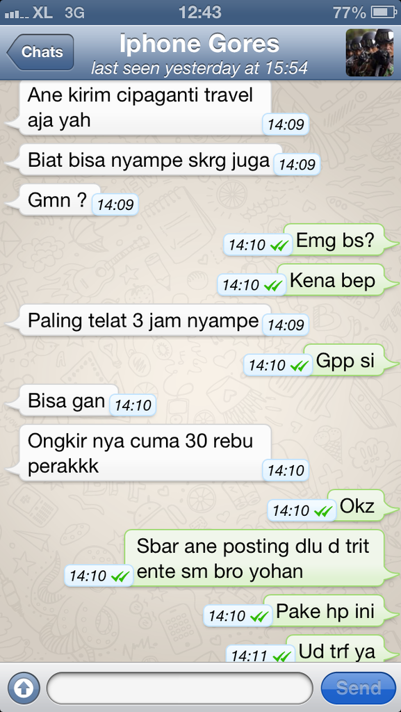 Surat Terbuka Buat ID Ronald889, Not Recommended Seller