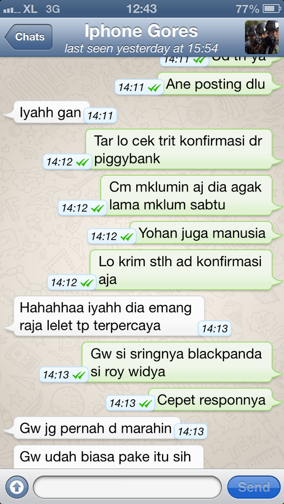 Surat Terbuka Buat ID Ronald889, Not Recommended Seller