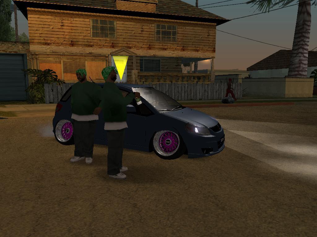 Foto Kehidupan Sehari-hari GTA SAN ANDREAS ane gan, Bersama Mod And Cleo3, DLL.