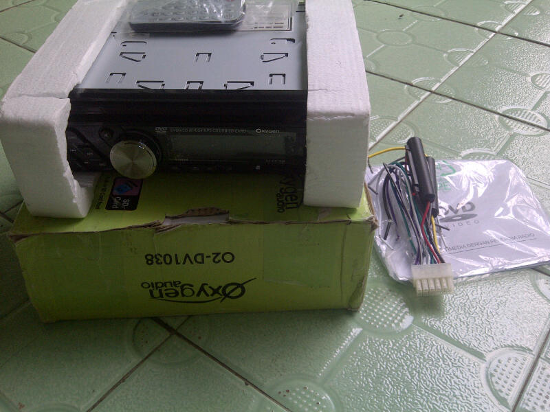 WTS : Head Unit Merk Oxygen Audio Type : O2-DV 1038